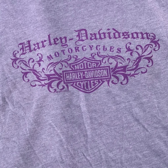 Purple Harley-Davidson T-shirt - Picture 2 of 6